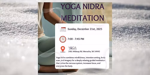 Yoga Nidra Meditation w\/Jess