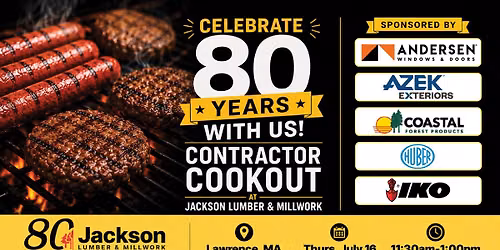 Customer & Contractor Appreciation Cookout - Lawrence