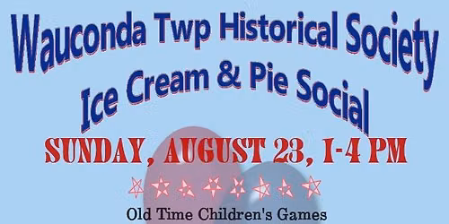 Annual Ice Cream & Pie Social