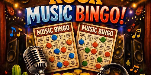 Classic Rock Music Bingo