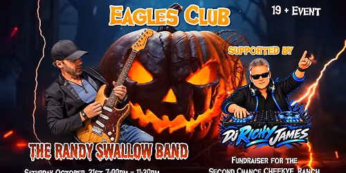 Eagles Halloween Fundraising Party \u2013 Live Band & DJ
