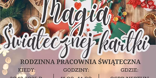 \ud83c\udfa8 Magia \u015awi\u0105tecznej Kartki \u2013 Kreatywne Spotkanie Rodzinne! \ud83c\udfa8