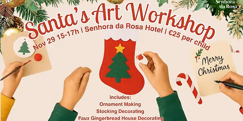 🎅Santa’s Art Workshop (Oficina de Natal - Crianças)