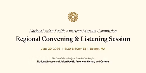 Regional Convening and Listening Session - Boston, MA