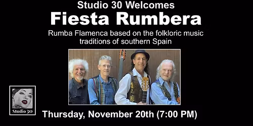 Fiesta Rumbera Flamenca at Studio 30.