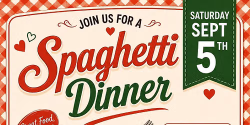 Spaghetti  Dinner Fundraiser 