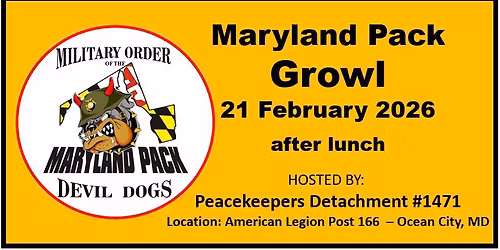 Maryland Pack Growl - FEBRUARY 2026