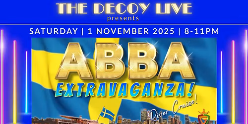 ABBA Extravaganza | Saturday 1st November  2025 | 8-11PM