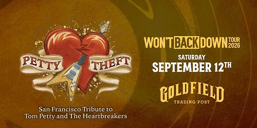 Petty Theft - Celebrates Tom Petty at Goldlfield