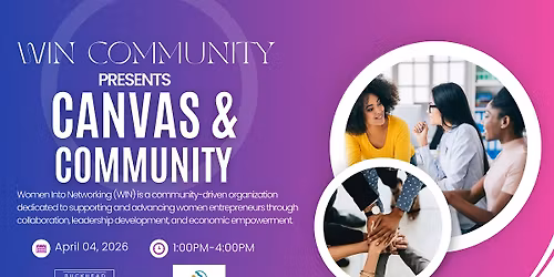 "Canvas + Community" Marketplace Mixer presented by WIN Network