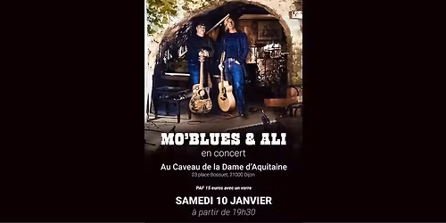 3e rdv Blues avec Mo & Ali