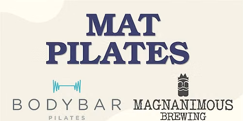Mat Pilates class at Magnanimous Brewing