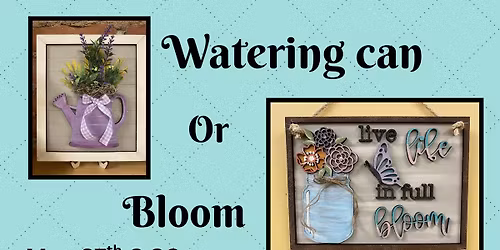 Watering Can or Bloom Hanger