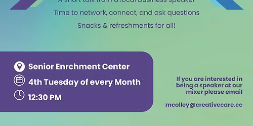 Monthly Mixer Sponsored By: Legacy Rehab and Care Center