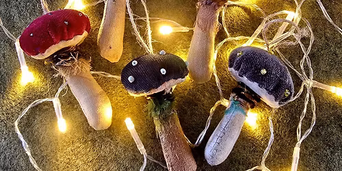 Handcraft Your Own Mushroom Ornaments