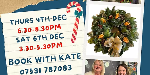 Christmas Wreath Making Workshop