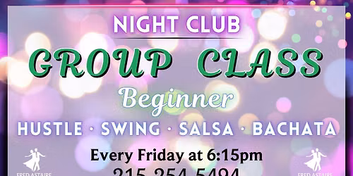 Beginner Night Club Group Classes