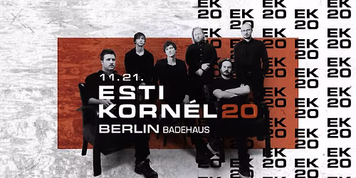 ESTI KORN\u00c9L 20 \u2022 BERLIN, BADEHAUS \u2022 11.21.