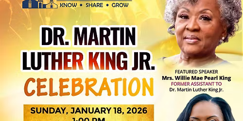 Dr. Martin Luther King Day Celebration
