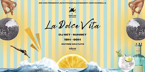 La Dolce Vita I Rooftop Skybar I DJ Set 30.05