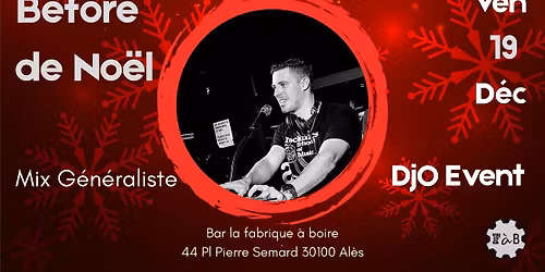 Before de No\u00ebl : mix by DjO Event