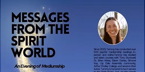 Messages from the Spirit World\u2014 An Evening of Mediumship