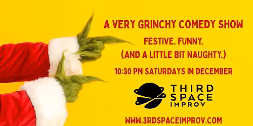 A Very Grinchy Comedy Show