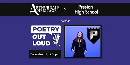 Preston High School Poetry Out Loud Competition