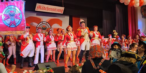 M\u00e4dchensitzung und Herrensitzung Stadtgarde Duisburg