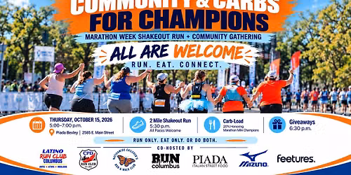 Community & Carbs for Champions