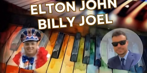 ALMOST ELTON & ALMOST BILLY (Full Band) Debuts at The Half Hollow Hills Community Library!!!!
