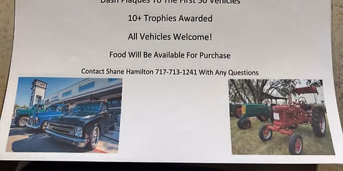 8th Annual Car, Truck, Motorcycle and Tractor Show