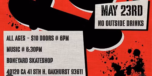 epic rock show for Saturday 