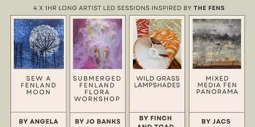 Creative Taster Workshop at Unique Cottage Studios (24th January)