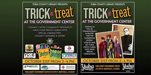 Trick or Treat at the Yuba County Government Center