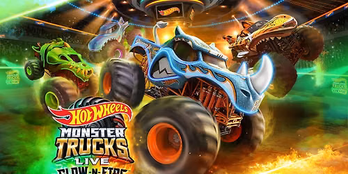 Hot Wheels Monster Trucks Live Glow-N-Fire