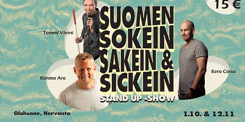 Suomen sokein, sakein & sickein