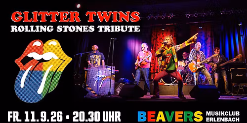 GLITTER TWINS | THE ROLLING STONES TRIBUTE | BEAVERS Musikclub | Erlenbach am Main