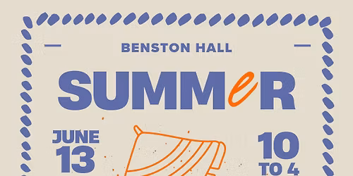 Benston Market - Summer Kick Off