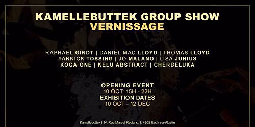 VERNISSAGE | Kamellebuttek Group Show 2026