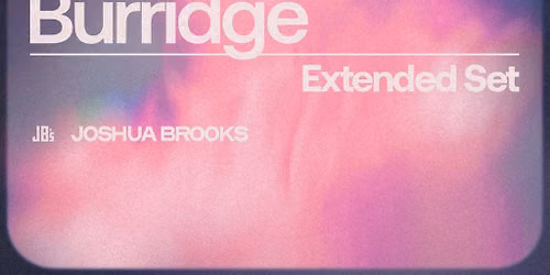 Lee Burridge: Extended Set | Joshua Brooks Manchester