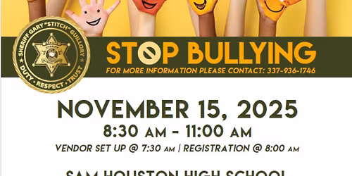 Calcasieu Parish Sheriff's Office Anti-Bullying Walk