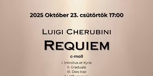 Luigi Cherubini: Requiem