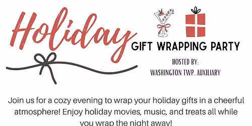 Holiday Gift Wrapping Party