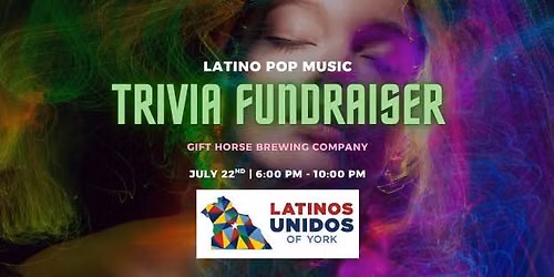 Latino Pop Music Trivia Fundraiser