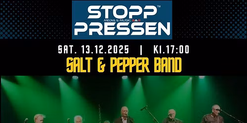 Salt & Pepper Band's F\u00f8rjulskonsert # 10 \/\/ Stopp Pressen Scene