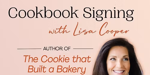 Cookbook Signing with Lisa Cooper