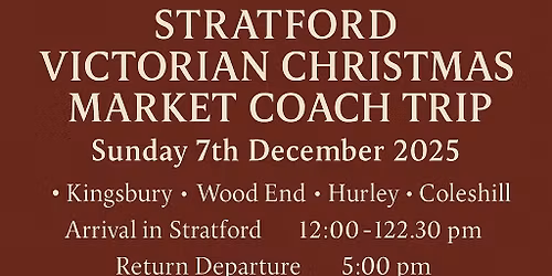 Unity Adventures: Stratford Victorian Christmas Market