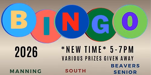 BINGO at Beavers Senior Center