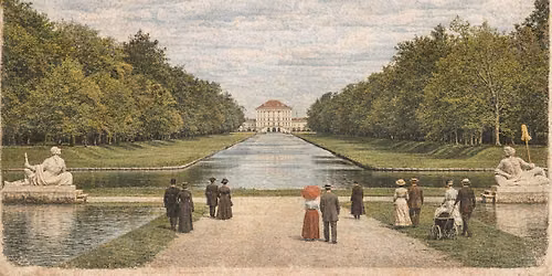 Flanieren im Park Nymphenburg